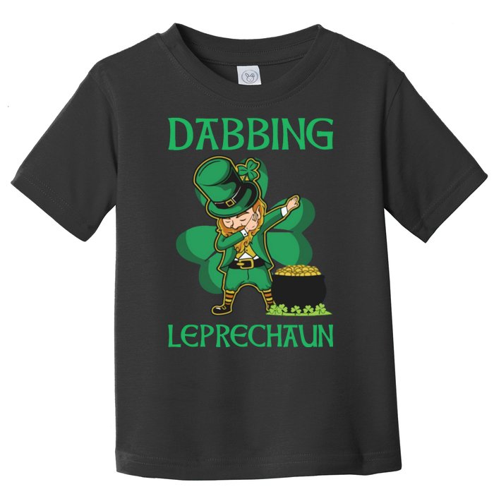 St Patricks Day Dabbing Leprechaun Boys Girls Men Toddler T-Shirt