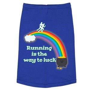 St Patricks Day Gift Funny Running Gift Way To Luck Runner Quote Great Gift Doggie Tank