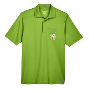 St Patricks Day For Three Im Drinking Pregnancy Dad Baby Gift Men's Origin Performance Pique Polo