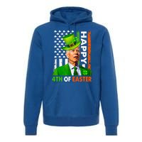 St Patricks Day Funny Joe Happy Easter Leprechaun Biden Gift Premium Hoodie