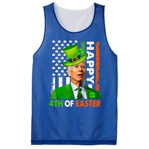 St Patricks Day Funny Joe Happy Easter Leprechaun Biden Gift Mesh Reversible Basketball Jersey Tank