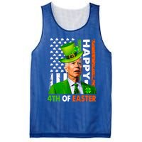 St Patricks Day Funny Joe Happy Easter Leprechaun Biden Gift Mesh Reversible Basketball Jersey Tank