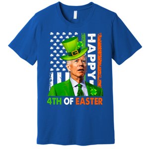 St Patricks Day Funny Joe Happy Easter Leprechaun Biden Gift Premium T-Shirt