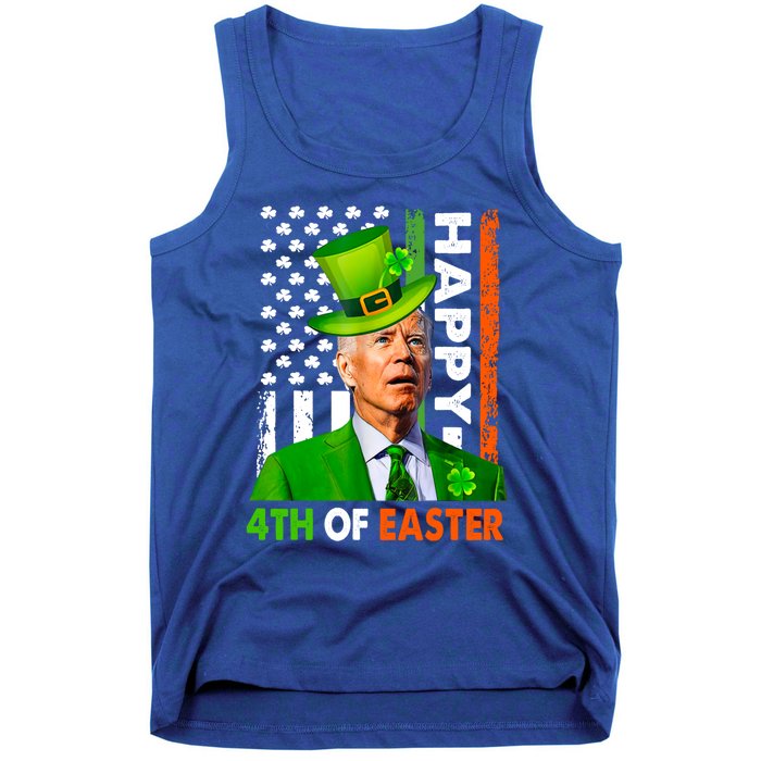 St Patricks Day Funny Joe Happy Easter Leprechaun Biden Gift Tank Top