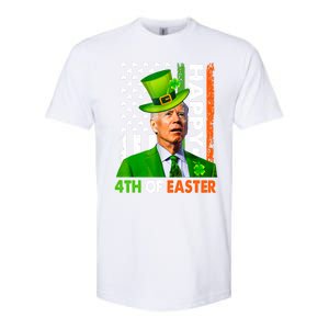 St Patricks Day Funny Joe Happy Easter Leprechaun Biden Gift Softstyle CVC T-Shirt