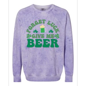 St Patricks Day Gift Colorblast Crewneck Sweatshirt