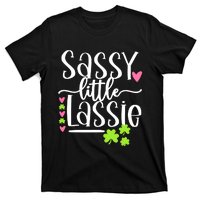 St Patricks Day Baby Sassy Little Lassie T-Shirt