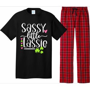 St Patricks Day Baby Sassy Little Lassie Pajama Set