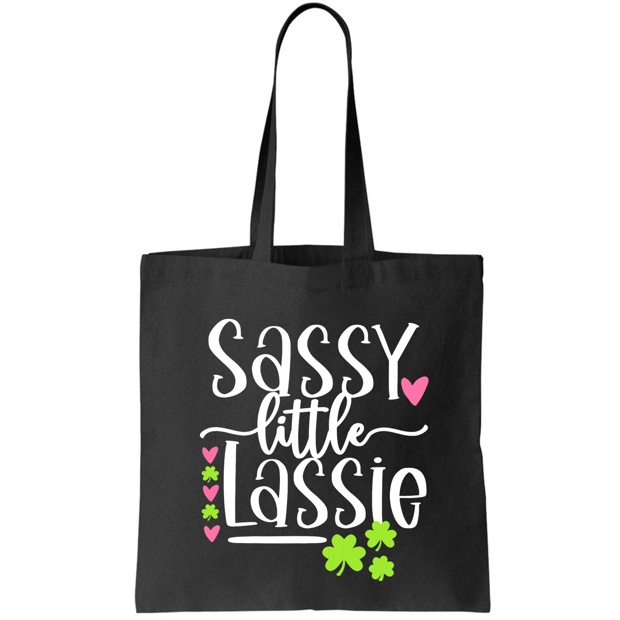 St Patricks Day Baby Sassy Little Lassie Bag