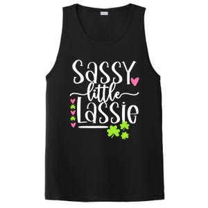 St Patricks Day Baby Sassy Little Lassie PosiCharge Competitor Tank