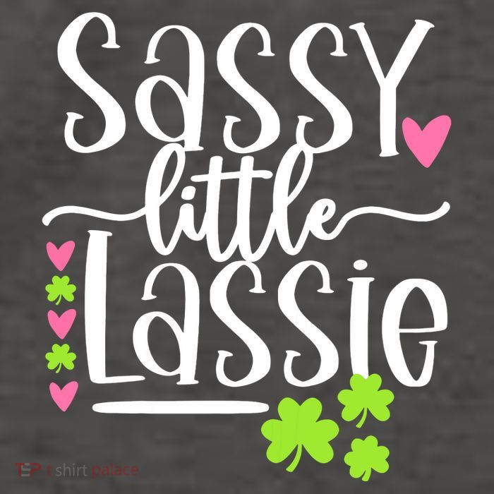 St Patricks Day Baby Sassy Little Lassie Vector Backpack