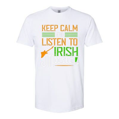 St. Patrick's Day Gifts Funny Irish Listen To Irish Music Softstyle CVC T-Shirt