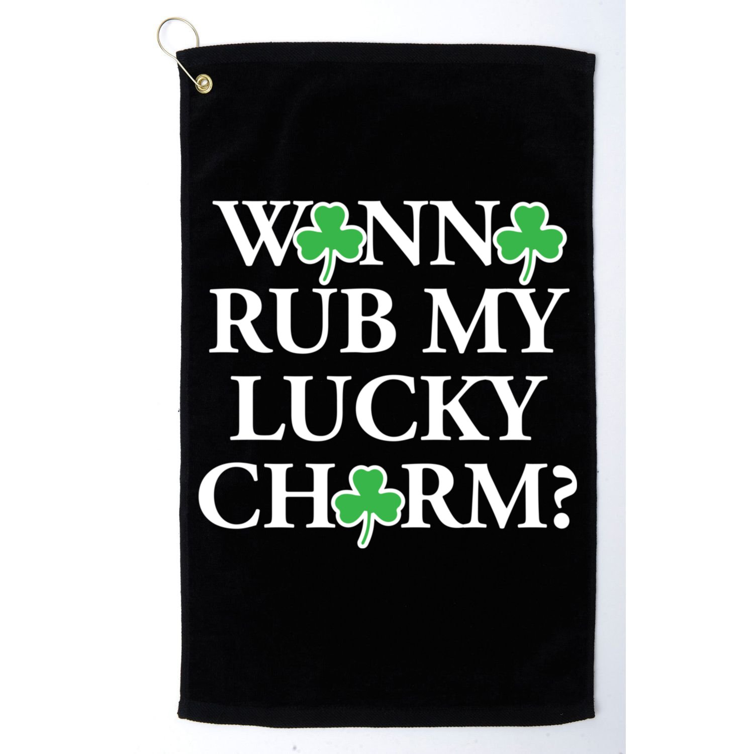 St Patricks Day, Funny St Patricks Day Golf Towel