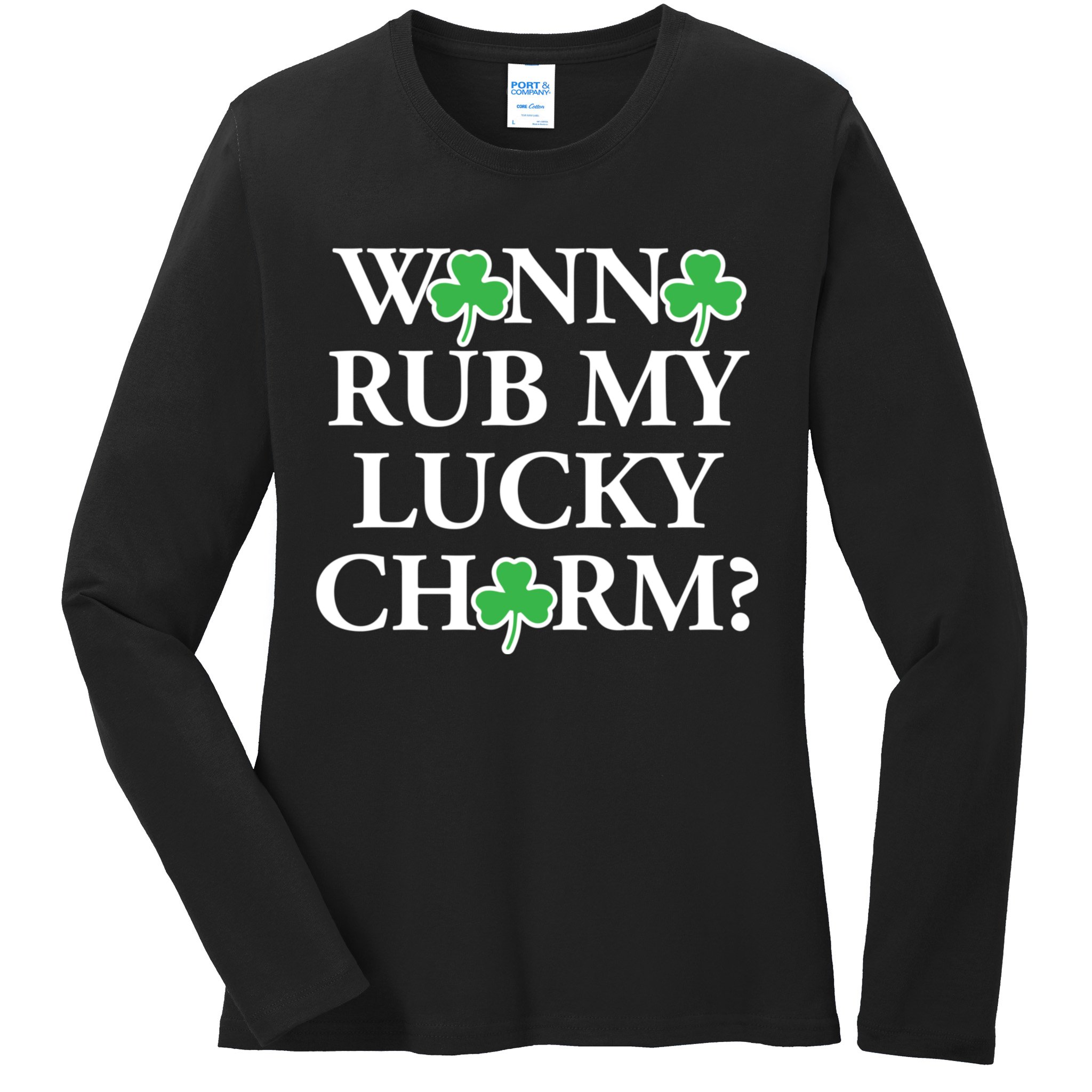 St Patricks Day, Funny St Patricks Day Ladies Long Sleeve Shirt