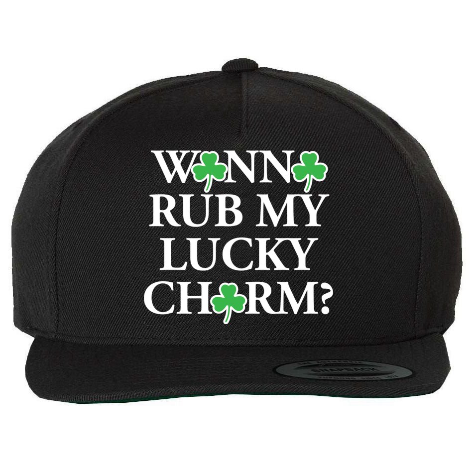 St Patricks Day, Funny St Patricks Day Wool Snapback Cap