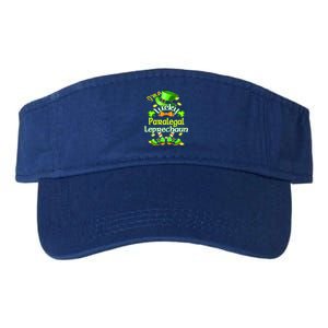 St Patrick's Day Paralegal Costume I'm A Lucky Leprechaun Gift Valucap Bio-Washed Visor