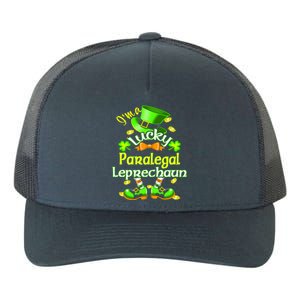 St Patrick's Day Paralegal Costume I'm A Lucky Leprechaun Gift Yupoong Adult 5-Panel Trucker Hat