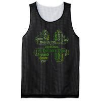 Saint Patrick's Day March 17 Pot Of Gold, Party Shenanigans Mesh Reversible Basketball Jersey Tank