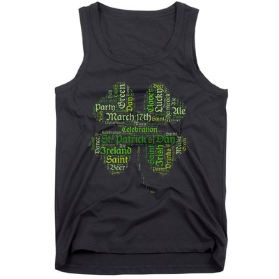 Saint Patrick's Day March 17 Pot Of Gold, Party Shenanigans Tank Top