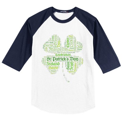 Saint Patrick's Day March 17 Pot Of Gold, Party Shenanigans Baseball Sleeve Shirt