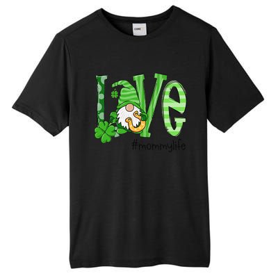 St Patricks Day Love Mommy Life Tall Fusion ChromaSoft Performance T-Shirt