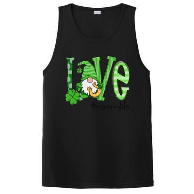 St Patricks Day Love Mommy Life PosiCharge Competitor Tank