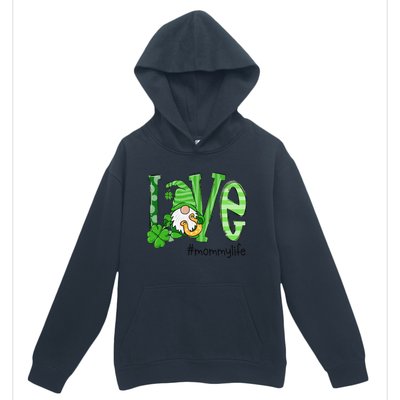 St Patricks Day Love Mommy Life Urban Pullover Hoodie