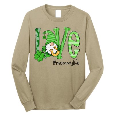 St Patricks Day Love Mommy Life Long Sleeve Shirt