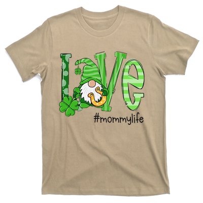 St Patricks Day Love Mommy Life T-Shirt