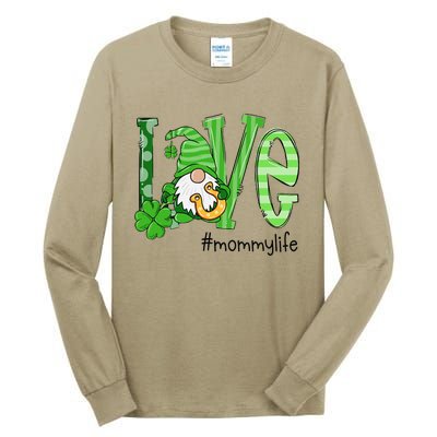 St Patricks Day Love Mommy Life Tall Long Sleeve T-Shirt