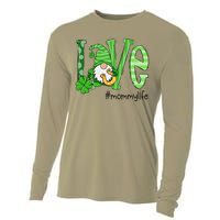 St Patricks Day Love Mommy Life Cooling Performance Long Sleeve Crew