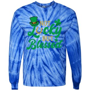 St Patricks Day Funny Gift Tie-Dye Long Sleeve Shirt