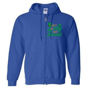 St Patricks Day Funny Gift Full Zip Hoodie