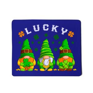 St Patrick's Day Lucky Gnomes Gift Mousepad