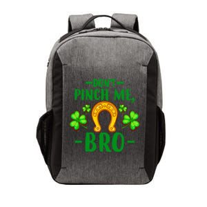 St Patricks Day Funny Irish Don't Pinch Me Bro Graphic Gift Vector Backpack