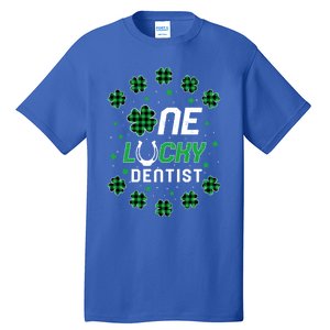 St Patricks Day Prek Kinder One Lucky Dentist Gift Tall T-Shirt