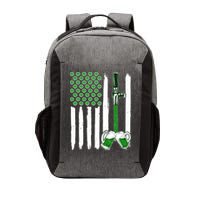 St. Patrick's Day Beer Tap USA American Flag Vector Backpack