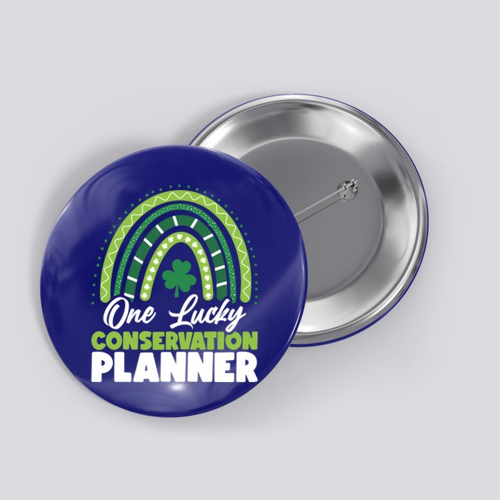 St Patricks Day One Lucky Conservation Planner Gift Button