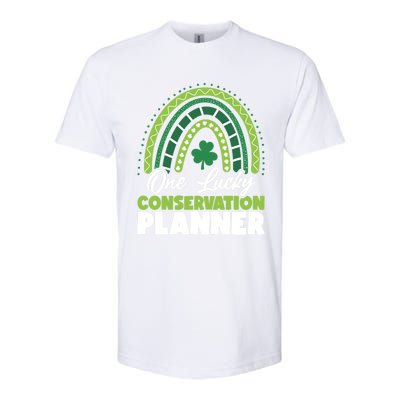 St Patricks Day One Lucky Conservation Planner Gift Softstyle® CVC T-Shirt