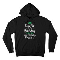 Saint Patrick's Day March Born Irish Birthday Hoodie