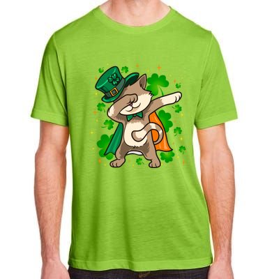 St Patricks Day Catricks Cat Shenanigans Gift Adult ChromaSoft Performance T-Shirt