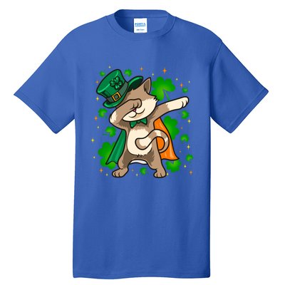 St Patricks Day Catricks Cat Shenanigans Gift Tall T-Shirt