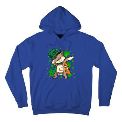 St Patricks Day Catricks Cat Shenanigans Gift Tall Hoodie