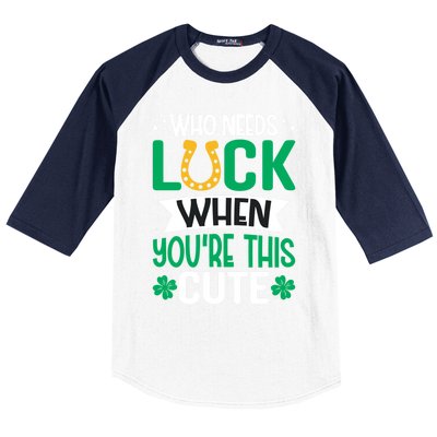 St Patricks Day Gift Baseball Sleeve Shirt