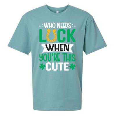 St Patricks Day Gift Sueded Cloud Jersey T-Shirt