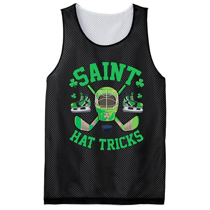 St Patrick's Day Hockey Saint Hatricks Shamrock S Mesh Reversible Basketball Jersey Tank