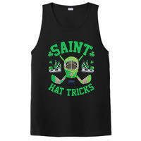 St Patrick's Day Hockey Saint Hatricks Shamrock S PosiCharge Competitor Tank