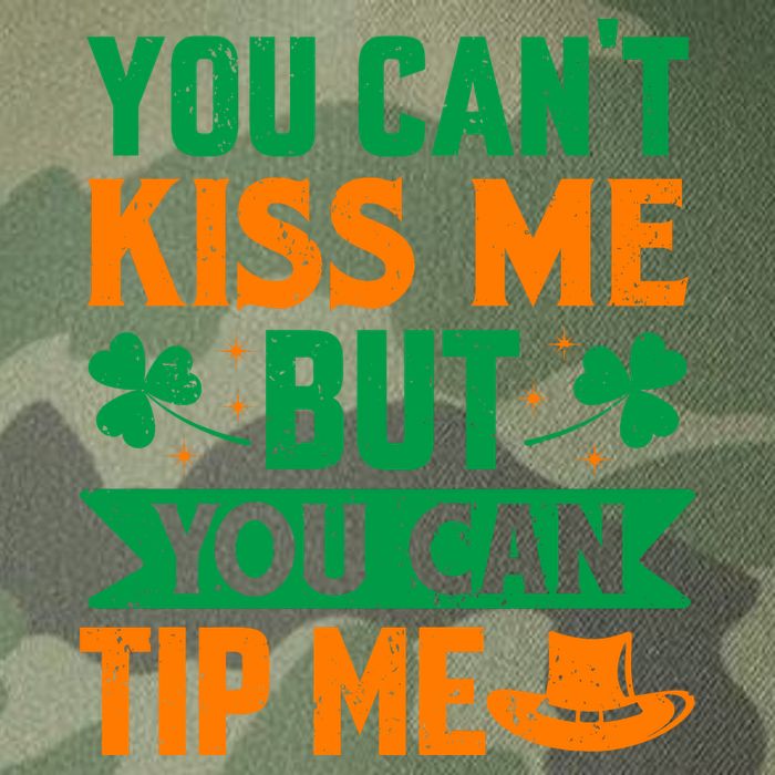 St Patrick's Day Lucky Shamrock Waitress Bartender Waiter Legacy Tie Dye Trucker Hat