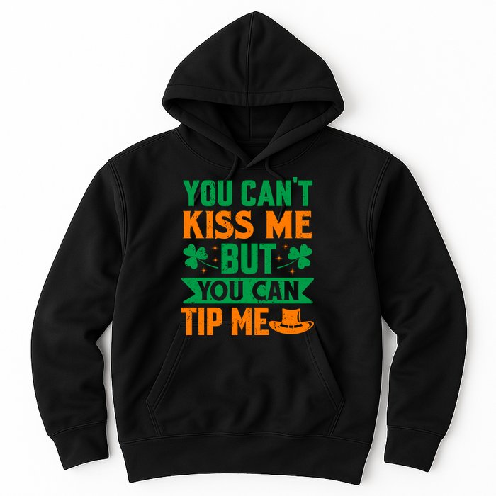 St Patrick's Day Lucky Shamrock Waitress Bartender Waiter Hoodie