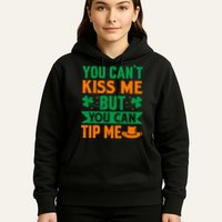 St Patrick's Day Lucky Shamrock Waitress Bartender Waiter Hoodie